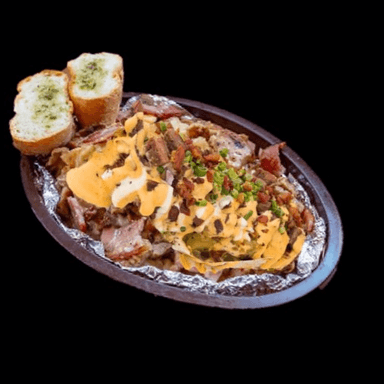 Papa Hawai + guacamole + bebida