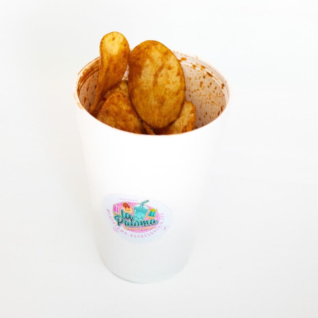 Papas Doradas Salseadas