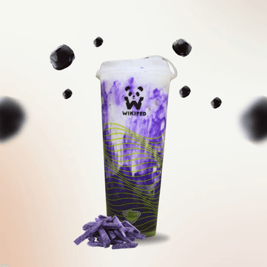 Purple Potato Boba Milk