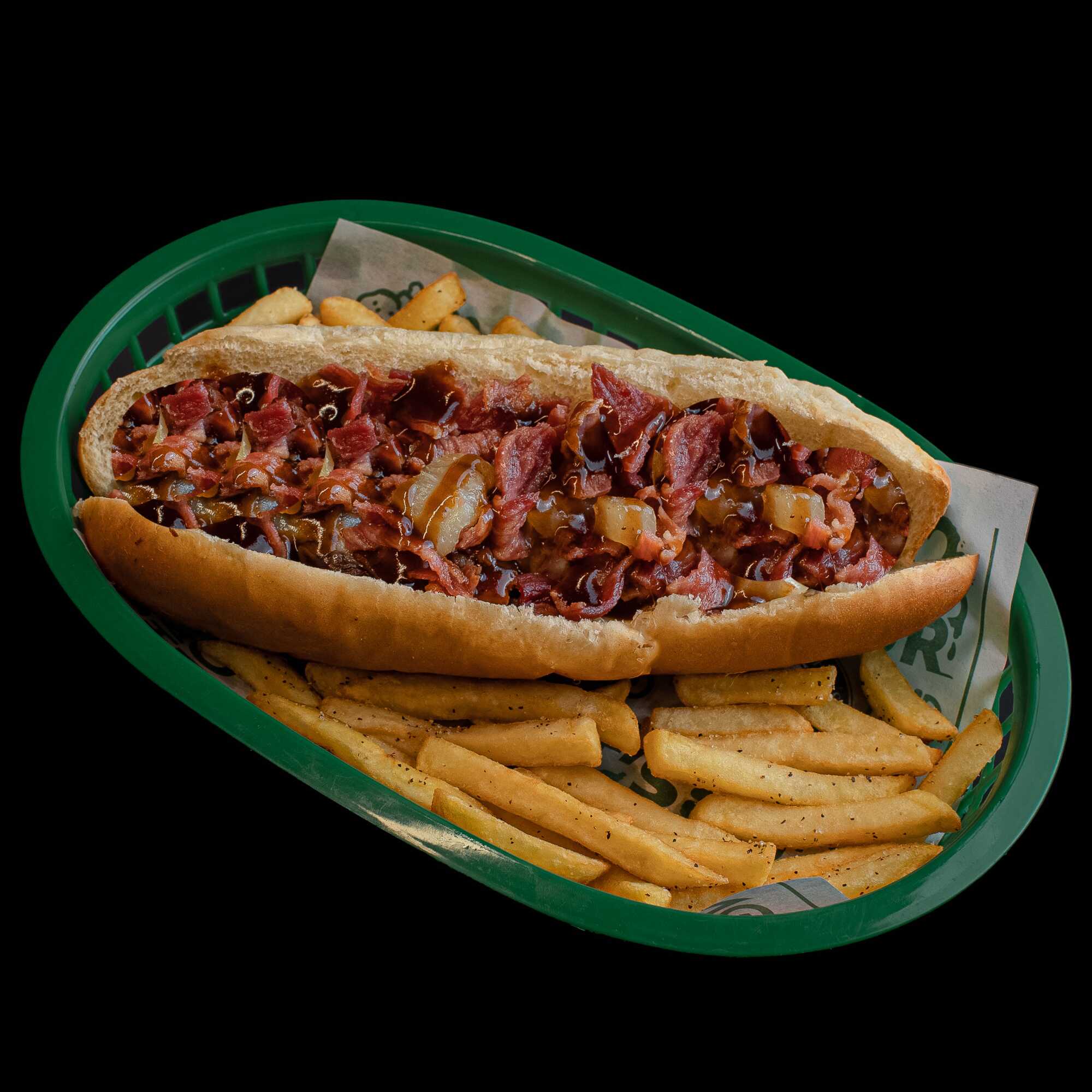 Hawaian Dog & Fries