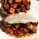 Mordisco Arepa con Costilla BBQ
