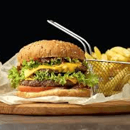 Hamburguesa con Queso Fundido