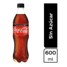 Coca Cola Sin Azucar 600ml