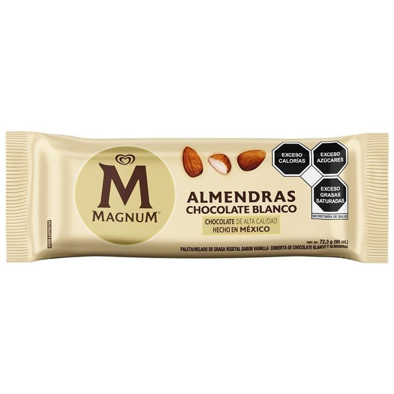 MAGNUM ALMENDRAS CHOCOLATE BLANCO