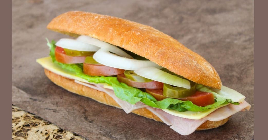 Baguette de jamón