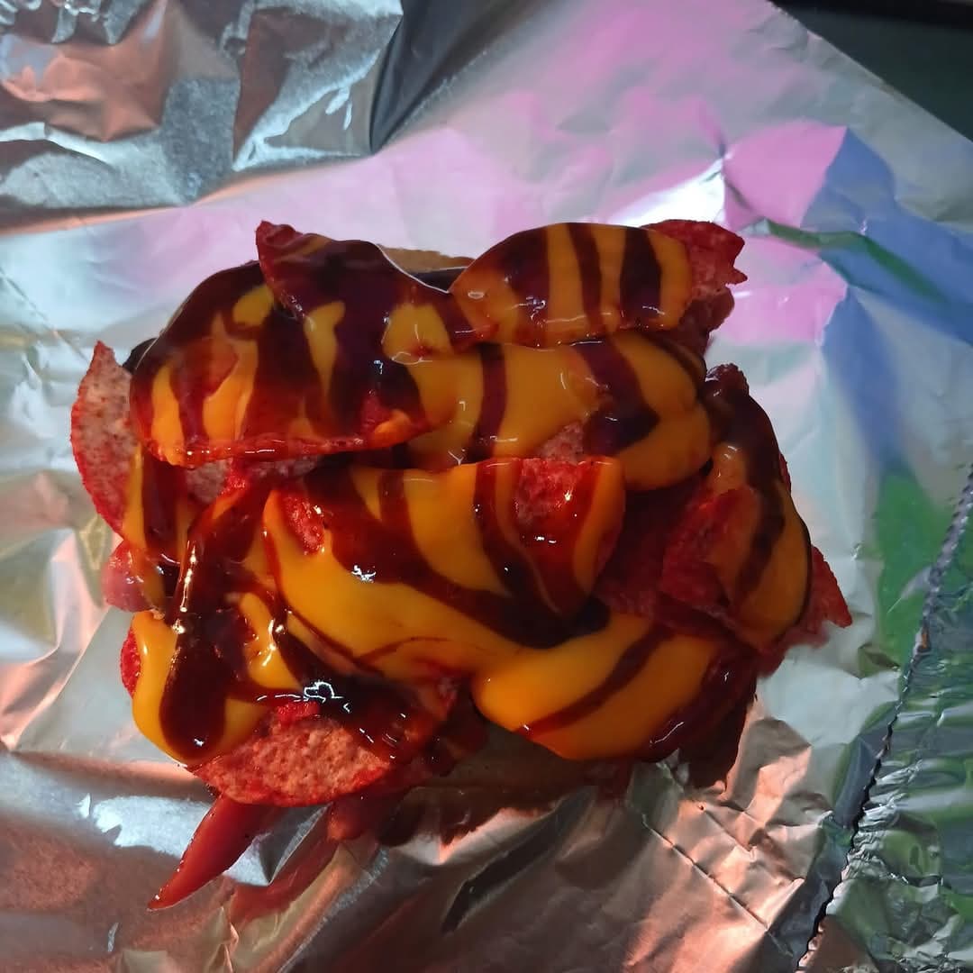 Kangre Burger Tostitos Morados