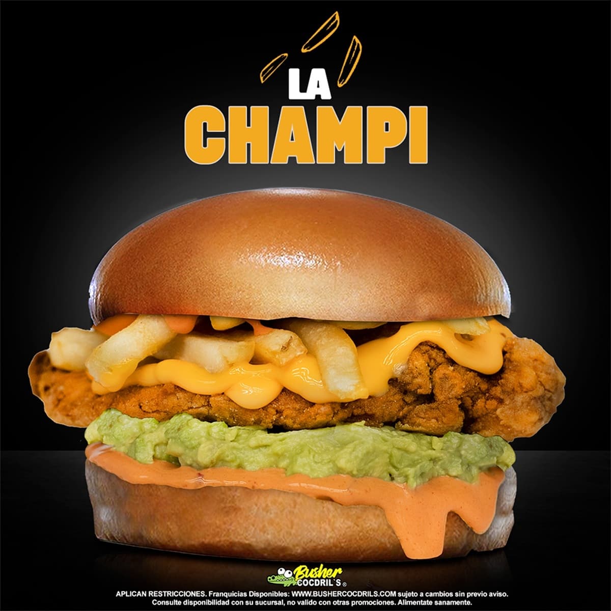 Hamburguesa La Champi