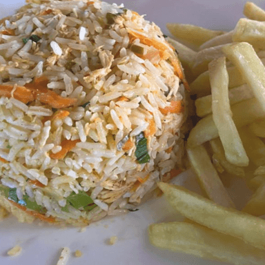Arroz Frito con Pollo medio
