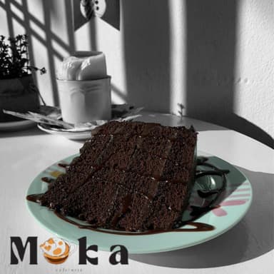 Pastel Chocolate Rebanada
