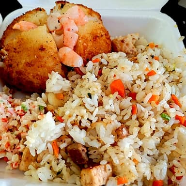 Combo Bola Camaron+Arroz Mixto