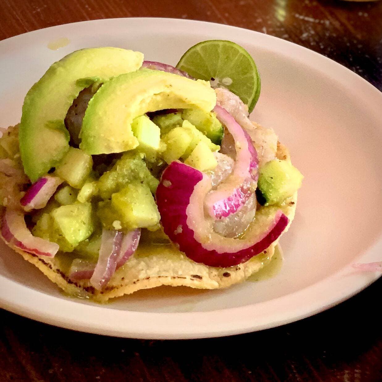 Tostada de Aguachile