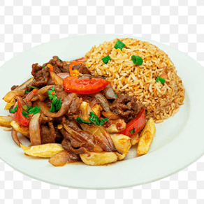 Lomo Saltado con Chaufa