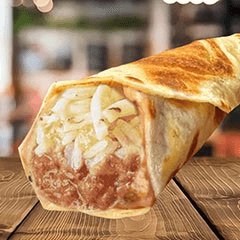 Burrito de Frijoles con Queso