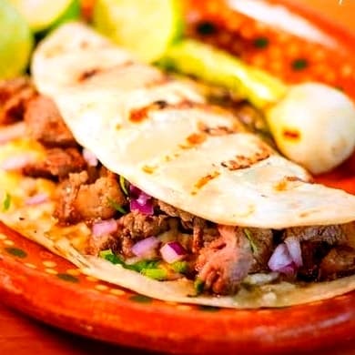 Quesadilla Tortilla de Harina ilegal