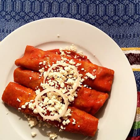 Enchiladas Huevonas