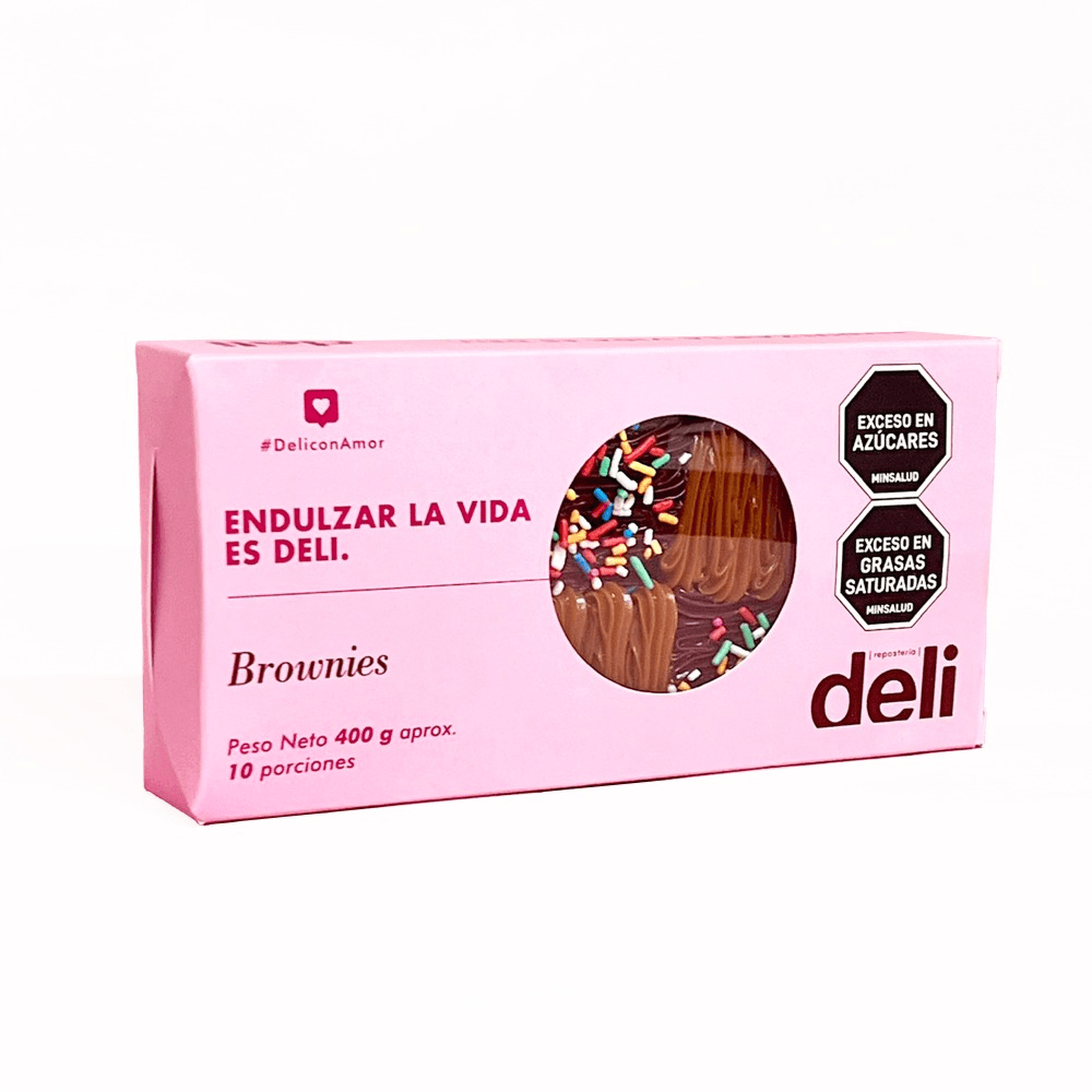 Caja de Brownies x 10 Und