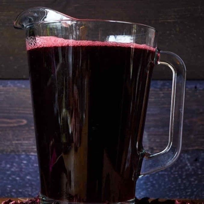 Agua de Jamaica 1/2LT