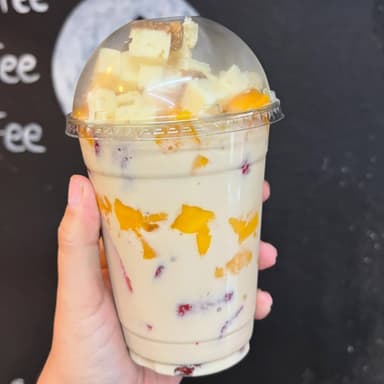 Mango con crema