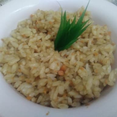 Arroz verduras