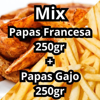 Mix (250gr de Papa Francesa + 250gr de Papa Gajo)