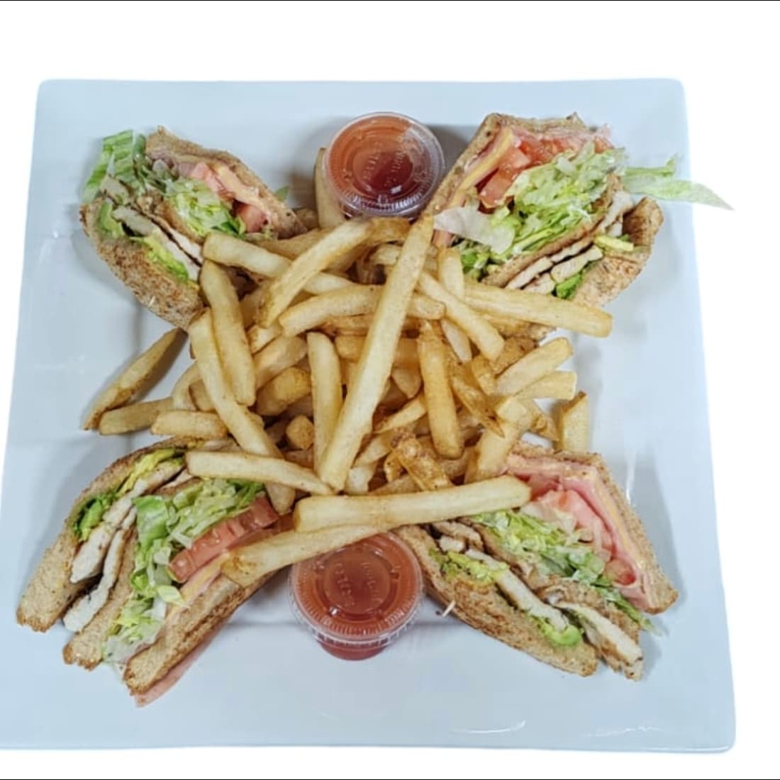 Club Sándwich de Pollo Combo