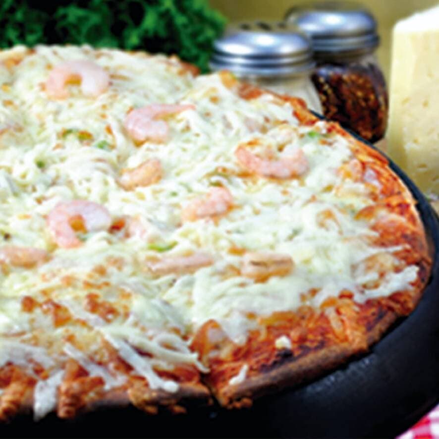 Combo Pizza Camarón Grande + Refresco 1.5 L