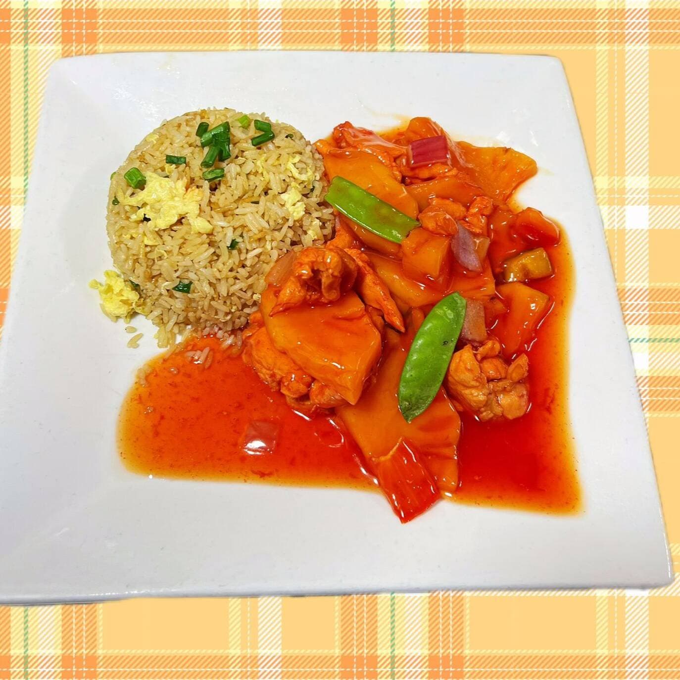 Pollo con Piña