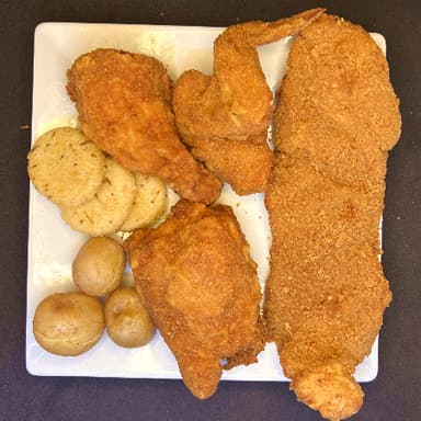 1/2 Pollo Apanado