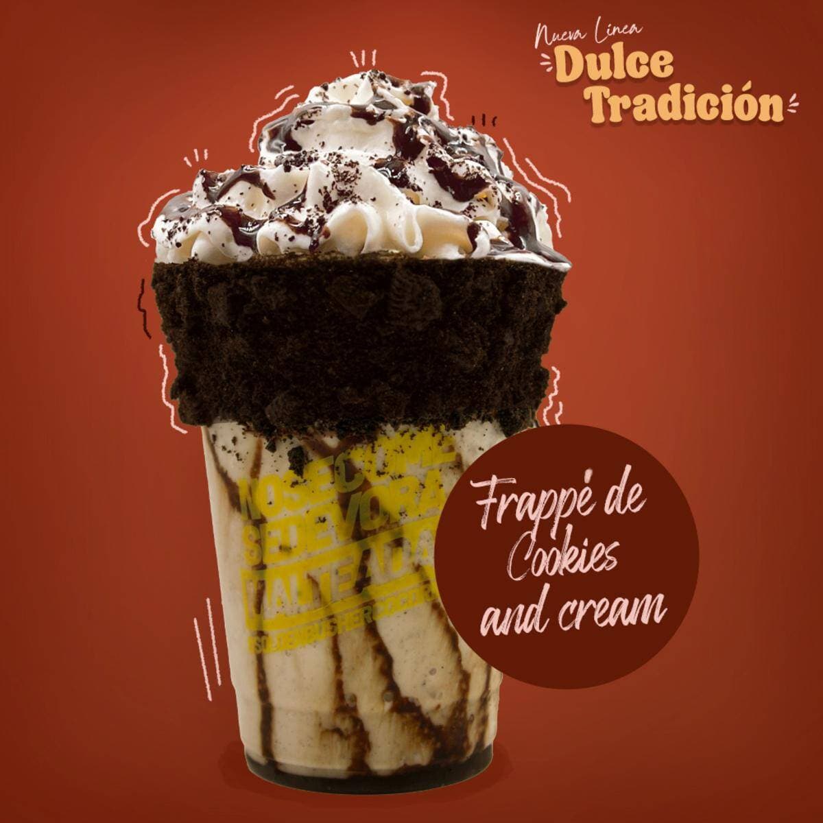 Frappé de Cookies and Cream