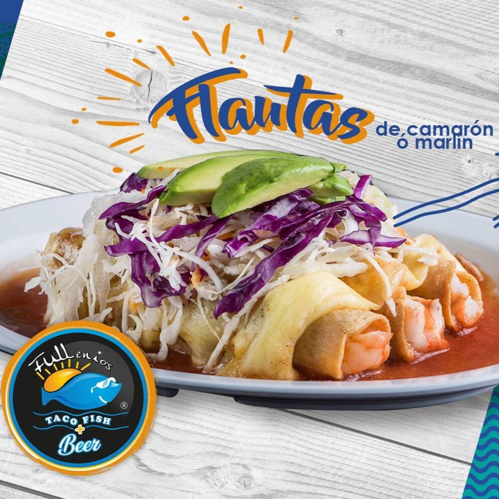 FLAUTAS DE CAMARON