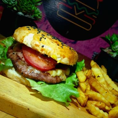 Hamburguesa con Papas
