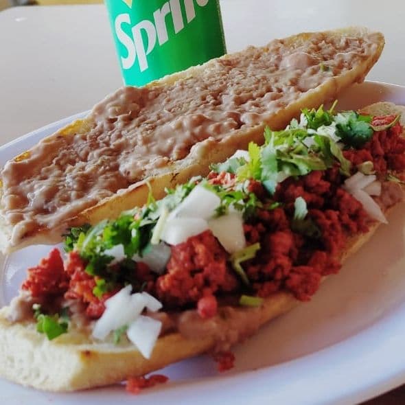 Lonche de Chorizo