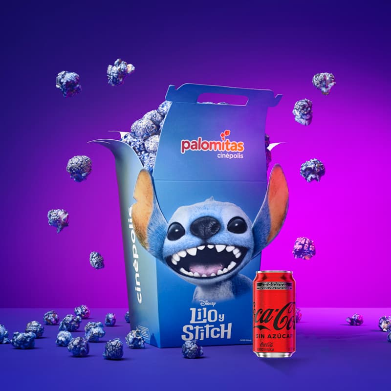 Palomitas Cinépolis® Lilo & Stitch
