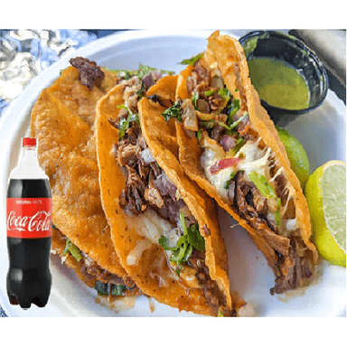 Combo - Taco de birria + Campechano + Tripa