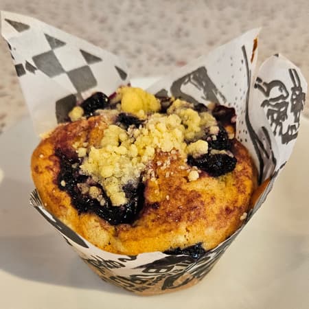 Muffin Limon y Arandanos