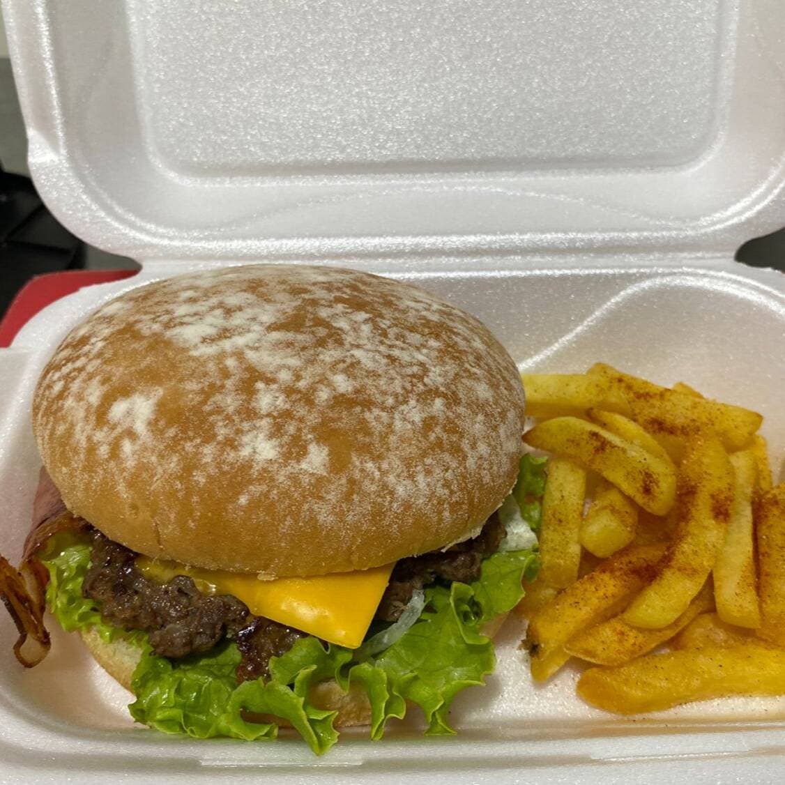 Hamburguesa Clasica Especial + Papa Frita