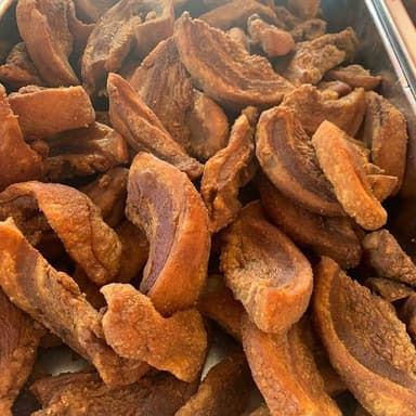 1kilo chicharron de puerco cachete