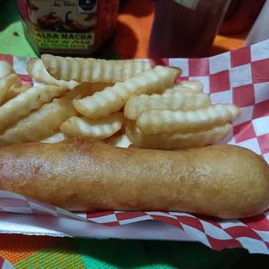 Banderilla con Papas a la Francesa