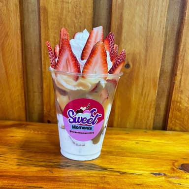 1 Fresas Con Crema 12 Onz