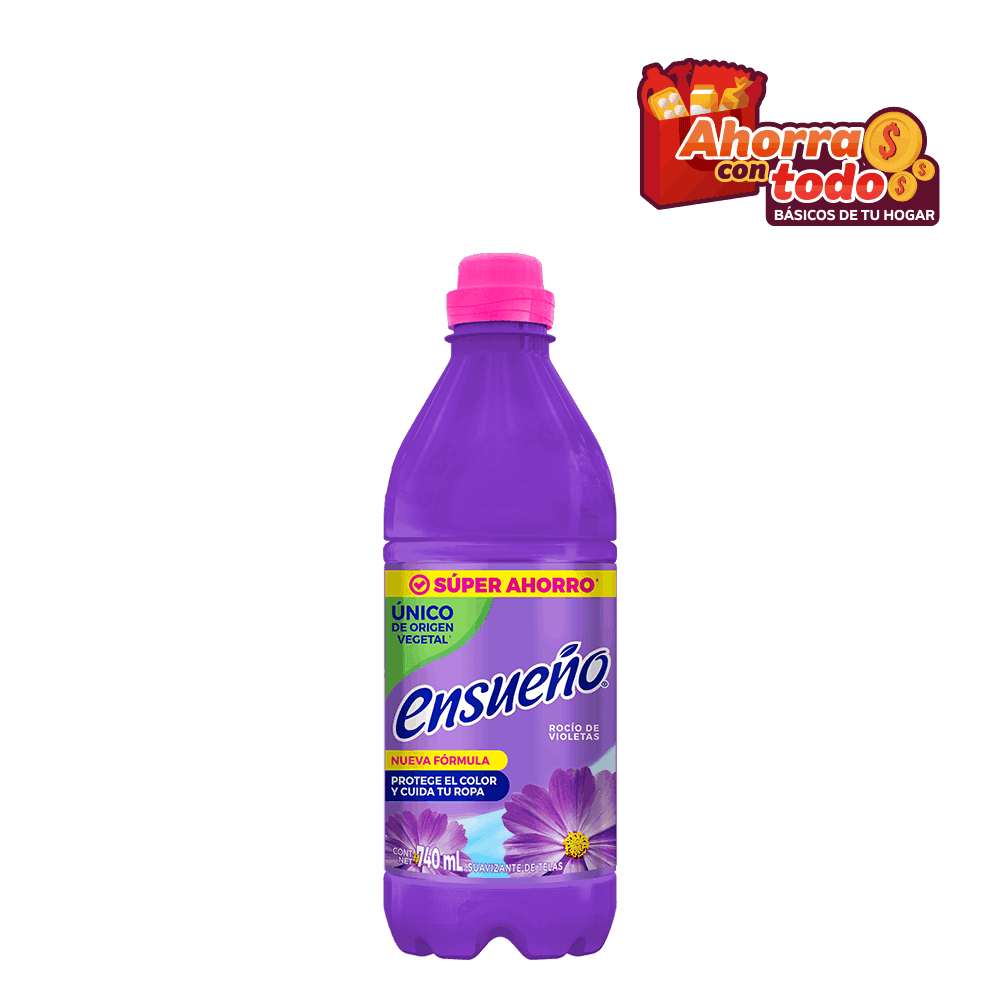 ENSUENO COLOR PLUS ROCIO DE VIOLETAS 740ML