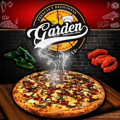 1 Pizza  Familiar de Mexicana Normal