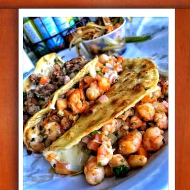 5 TACOS GOBERNADOR ADOBADOS
