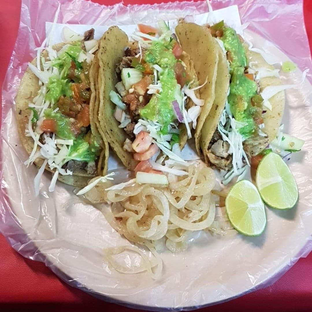 3 Tacos Carne Combinado (en Harina)