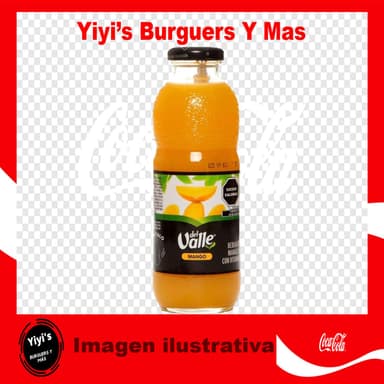 del Valle Mango Vidrio 413 Ml