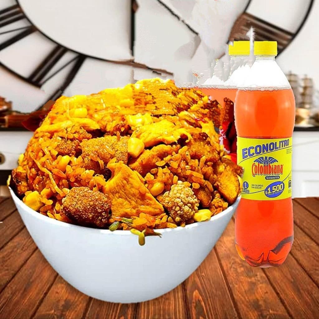 Arroz Chino 3 Personas más Gaseosa 1 Litro