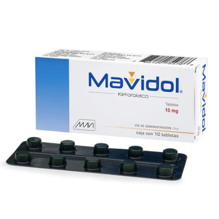Ketorolaco 10mg 10Tab Mavidol