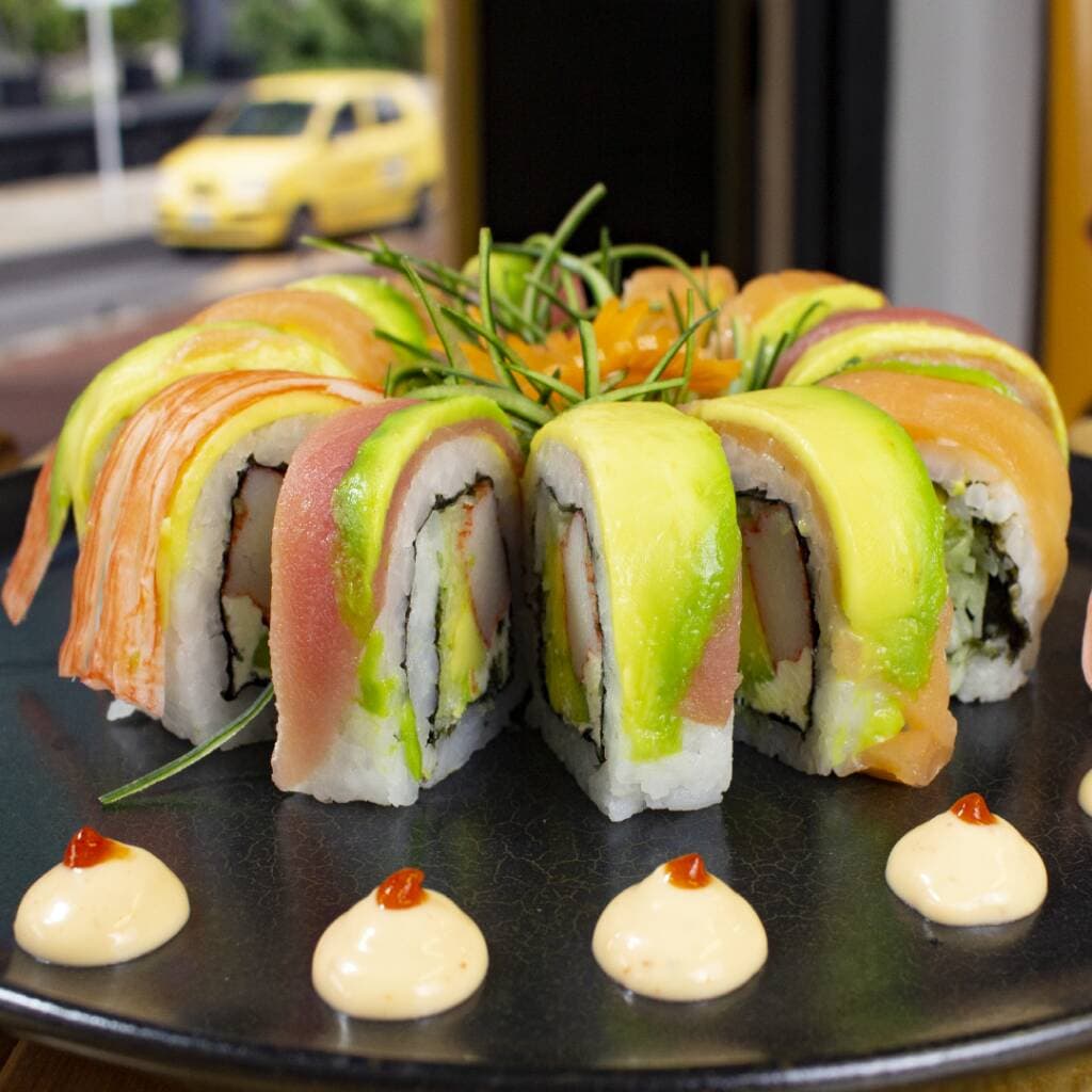 Arcoíris Roll.
