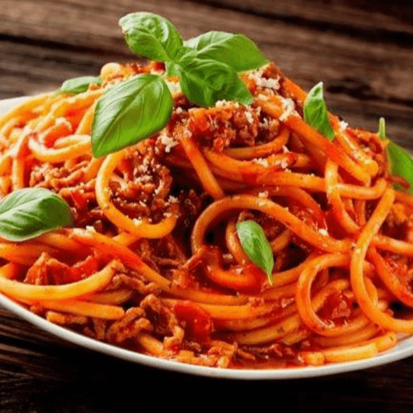 SPAGHETTI CON SALSA BOLOGNESE