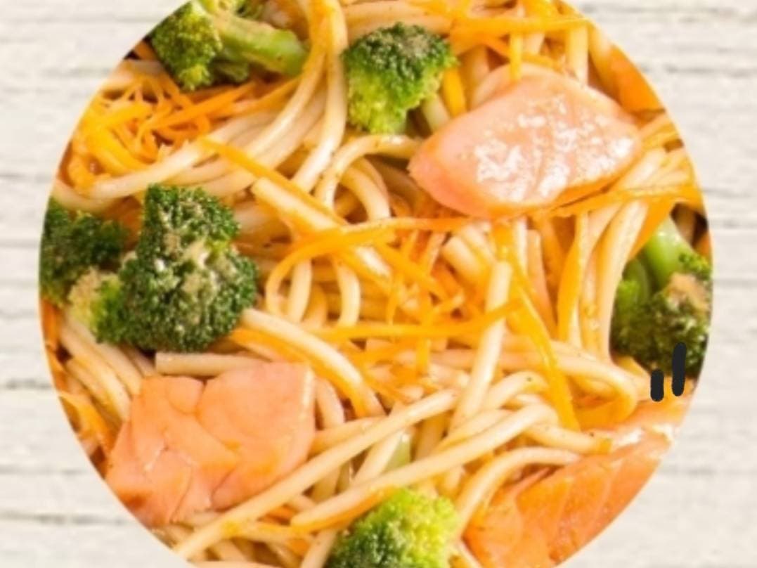 Pica Udon de Camarón.