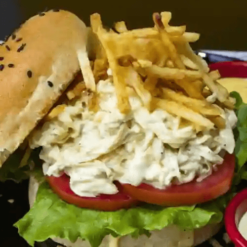 Pan con Pollo